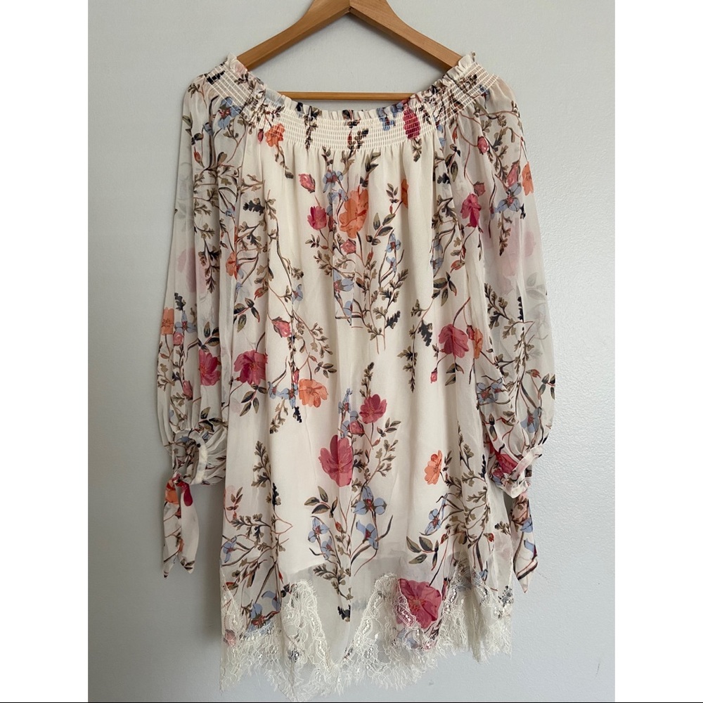 Lush | Off The Shoulder Floral Dress